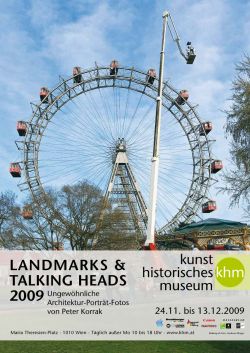 2009 LANDMARKS TALKINGHEADS KUNSTHISTORISCHES MUSEUM WIEN PLAKAT